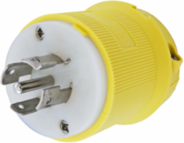 Twist-Lock Corrosion Resistant Plug 20A 120/208V 4-Pole
