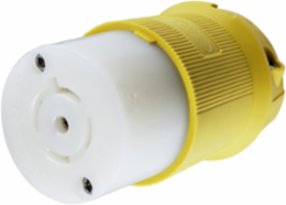 Twist-Lock Corrosion Resistant Connector 20A 4-Pole 5-Wire Grounding NEMA L21-20R
