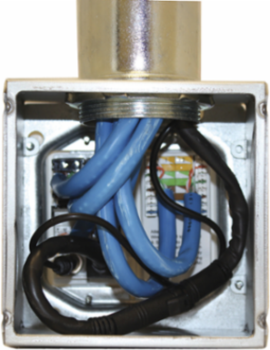 WALLBOX, 2-GANG, 3.25" D, DATA BOX