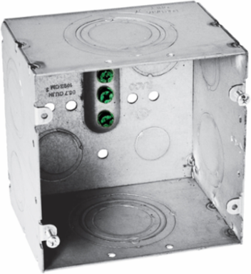 WALLBOX, 2-GANG, 3.25" D, DATA BOX