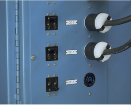 Twist-Lock Receptacle, 30A 250V, 2-Pole 3-Wire, L6-30R
