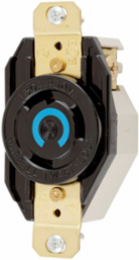 Twist-Lock Receptacle, 30A 250V, 2-Pole 3-Wire, L6-30R
