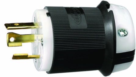 Twist-Lock Male Plug 30A 250V 2-Pole 3-Wire Grounding