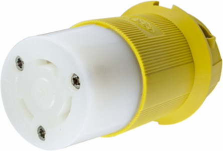 Corrosion Resistant Twist-Lock Connector 30A 250V AC NEMA L6-30R