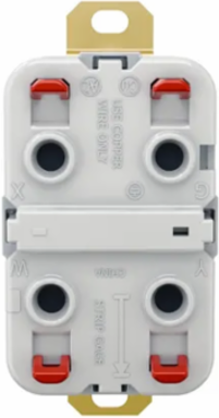 EdgeConnect Twist-Lock Receptacle 30A 125/250V L14-30R 3 Poles