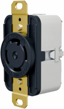 EdgeConnect Twist-Lock Receptacle 30A 125/250V L14-30R 3 Poles