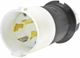 Twist-Lock Safety Shroud Male Plug 30A 125/250V L14-30P 3-Pole 4-Wire
