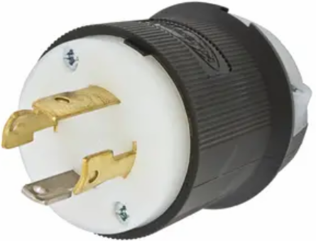 Insulgrip Plug, 30A 125/250V, 3-Pole 4-Wire, Spring Terminal
