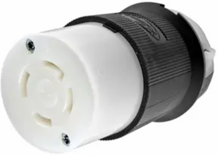 Industrial Twist-Lock Female Connector Body, 30A 125/250V, L14-30R