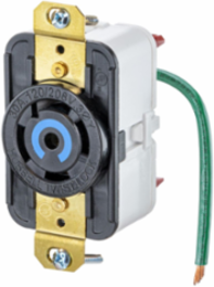EdgeConnect Twist-Lock Receptacle 30A 3P 120/208V L21-30R