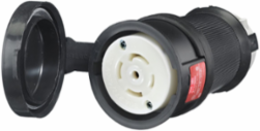 Watertight Twist-Lock Connector 30A 3-Phase 277/480V AC 4-Pole