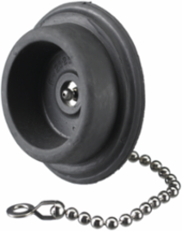 Twist-Lock Closure Cover for 20A & 30A Flanged Inlets, 2.600 Inch Width