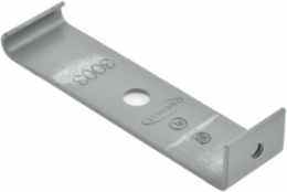 Metal Raceway Support Clip, Gray, 3.500 Inch Width, Steel, CSA Certified