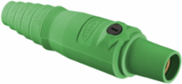 Heavy Duty Female Plug, 300A 600V AC/DC, Green, 2.83 Inch Width