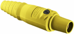 Industrial Grade Female Plug, 300A, 600V AC/DC, Yellow, 7.750 Inch Width