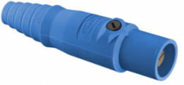 Heavy Duty Male Plug, 300A 600V AC/DC, 2.750 Inch Width, Blue