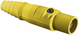 Heavy Duty Male Plug, 300A, 600V AC/DC, Yellow, Insulgrip Housing