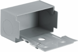 Metal Raceway K/O Entrance Fitting 3 Inch Gray Steel