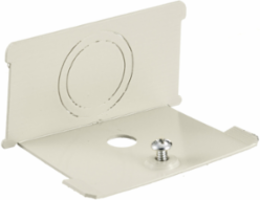 Metal Raceway End Cap 2 Inch Steel, Ivory, CSA Standard