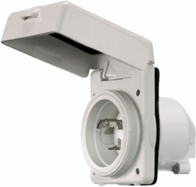 Locking Device, Twist-Lock® Marine Grade, 30A 125V, 2-Pole, 3-Wire Grounding