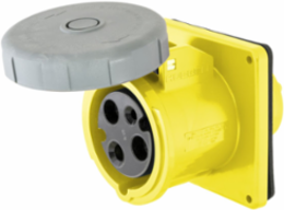 IEC Watertight Pin and Sleeve Receptacle 100A 125V 2-Pole 3-Wire