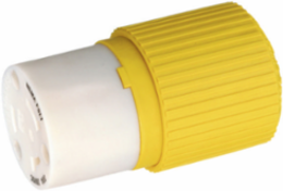 Marine 24-32V DC Connector Body, Corrosion Resistant, 30A, 2-Pole
