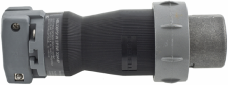 Heavy Duty Watertight Plug, 30A 600V AC, 2-Pole, 3-Wire