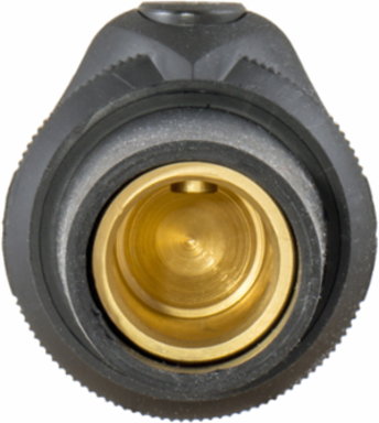 Heavy Duty Female Plug, 400A 600V AC/DC, Industrial Grade, Black