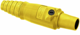 Heavy Duty Female Plug, 400A 600V AC/DC, Yellow, 2.850 Inch Width