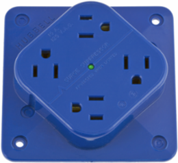 4-PLEX Surge Suppression Receptacle 15A 125V, 3-Wire, 4.30 Inch x 0.92 Inch