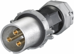 Insulgrip Watertight Plug, 200A 600V AC, 3-Pole 4-Wire