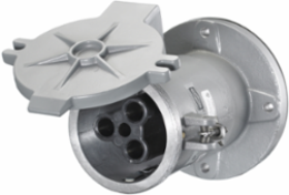 Insulgrip Female Receptacle 200A 3-Pole 4-Wire Watertight