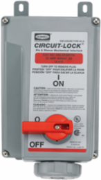 Heavy Duty IEC Pin and Sleeve Receptacle, 20A 3-Phase 480V AC, 3-Pole 4-Wire, Watertight