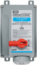 Industrial Grade Female Receptacle, 20A 3-Phase 250V AC, 3-Pole 4-Wire