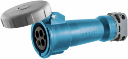 Watertight 30A 3-Phase Delta Connector Body, 3-Pole 4-Wire