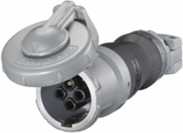 Heavy Duty Insulgrip Female Connector, 30A 600V AC, 3-Pole 4-Wire