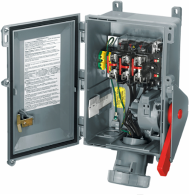 Heavy Duty IEC Pin & Sleeve Receptacle, 30A 600V AC, 3-Pole, Watertight