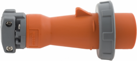 Heavy Duty Watertight Male Plug, 30A 125/250V, 3-Pole, 4-Wire