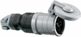 Insulgrip Female Connector Body, 60A 600V AC, 3-Pole 4-Wire