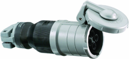 Insulgrip Female Connector Body 60A 600V AC 3-Pole 4-Wire Watertight