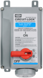 Heavy Duty Female Mechanical Interlocked Receptacle, 60A 3-Pole 4-Wire, Watertight