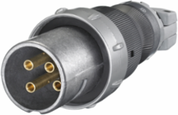 Heavy Duty Watertight Plug, 60A 600V AC, 3-Pole, 4-Wire