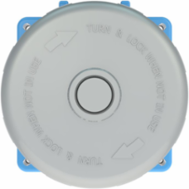 Heavy Duty Watertight Receptacle, 60A, 3-Pole, 4-Wire, 250V AC
