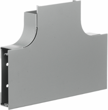 Metal Raceway Tee Fitting, 600V AC Rated, Gray, Steel, 8.9 Inch Width