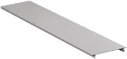 Metal Raceway, 5 Foot Cover, Gray, Single Channel, 4.7 Inch Width