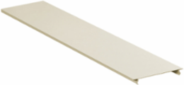 Metal Raceway 5 Ft Cover Single Channel Ivory, NEMA 1 Rating