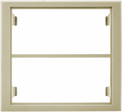 Metal Raceway Device Mounting Bracket 5 Inch Width, Ivory, Steel