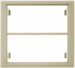 Metal Raceway Device Mounting Bracket 5 Inch Width, Ivory, Steel