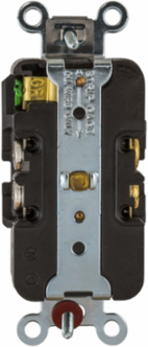 Twist-Lock Industrial Combination Face Duplex Receptacle 15A 125V 3.28 Inch