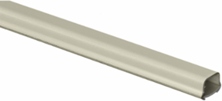 Metal Raceway 1 Channel 10 Ft Steel Ivory